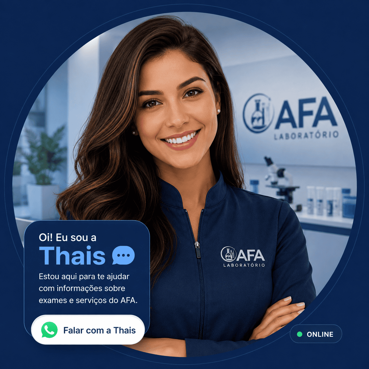 Thais - Assistente Virtual AFA